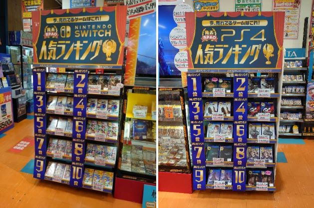 買うゲームの参考にいかが？中古ランキング！